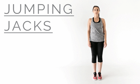 Woman doing jumping jacks | DNAfit Blog