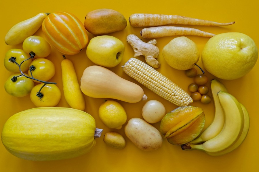 Yellow fruits and vegetables | DNAfit Blog 